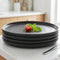 Dinner Plates, Set of 4, Stoneware, 26.5 cm (10.4 in), Matte Black – Lisbon