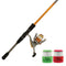 Streamside Hawk Red Rod/Reel Combo, Medium 6'6