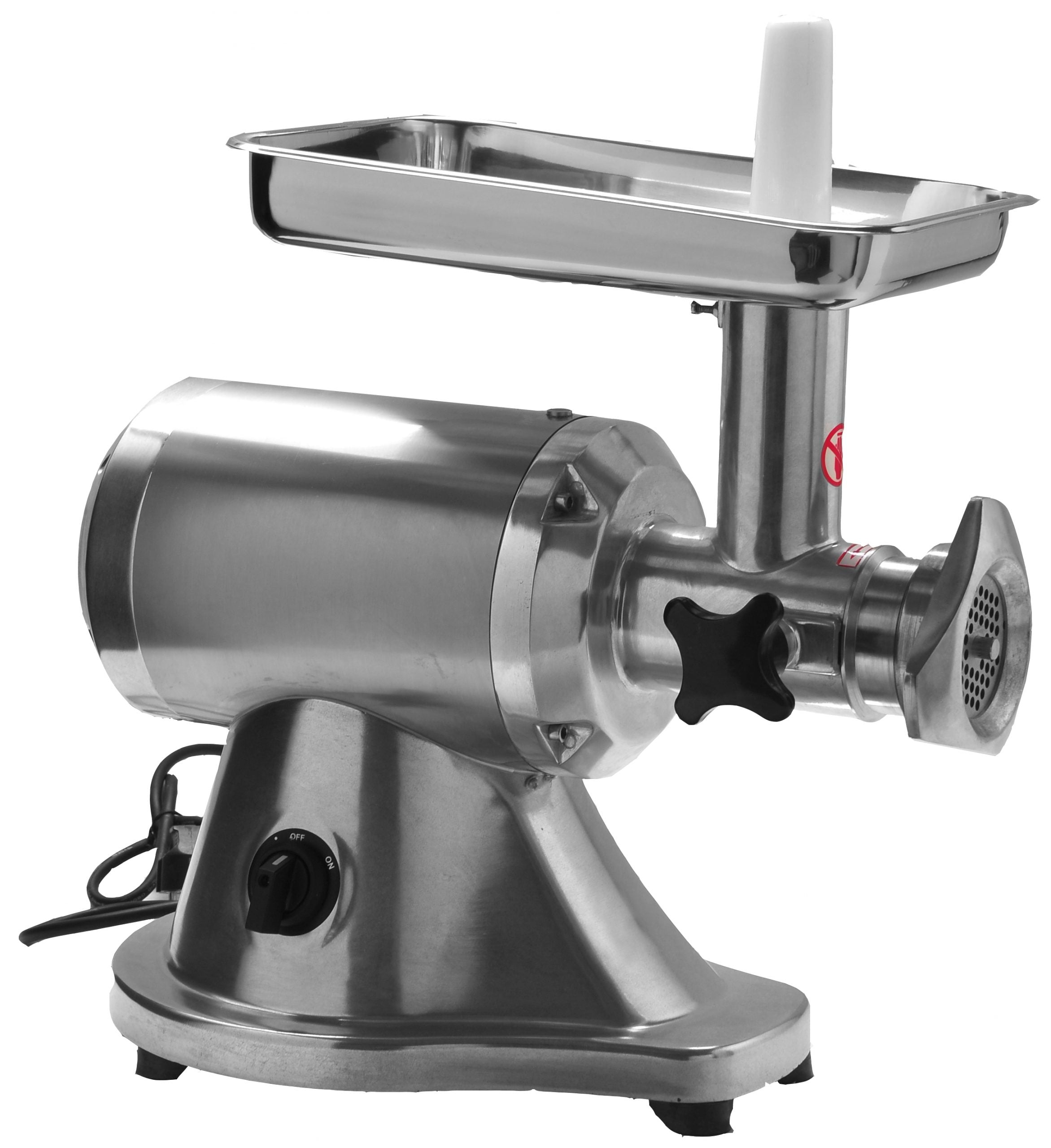 Commercial Deli Meat Grinder Stainless Steel NSF & ETL 1.1 HP Motor HM12N 