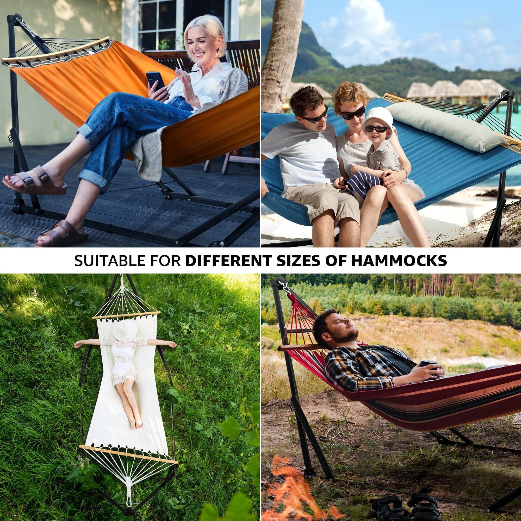 Tranquillo Unity Canvas Hammock Stand 