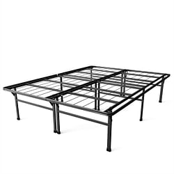 Full size 18-inch High Rise Folding Metal Platform Bed Frame - Free Shipping