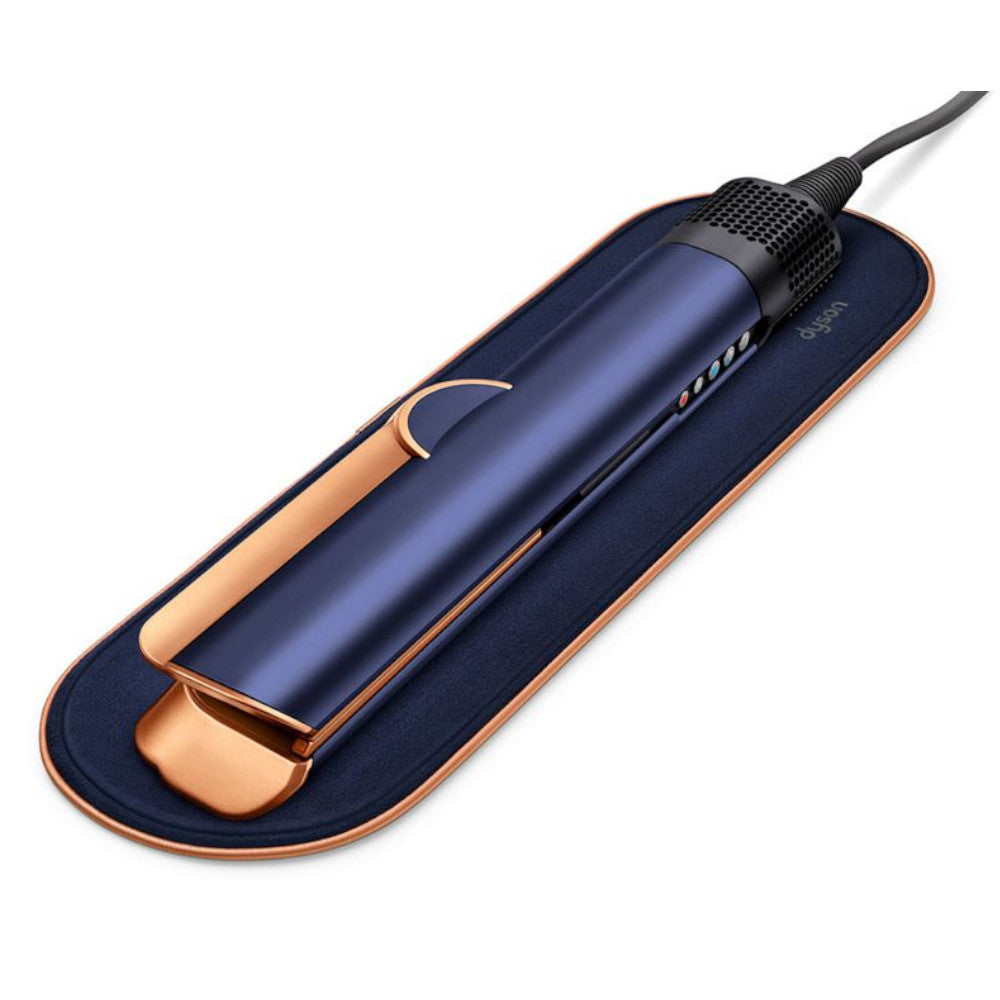 DYSON OFFICIAL OUTLET- Airstrait Straightener- Prussian Blue/Copper- Refurbished (EXCELLENT) with 1 year Dyson Warranty
