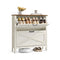 VASAGLE LIRY Collection Shoe Storage Cabinet Organizer with 3 Flip Drawers – Rustic White