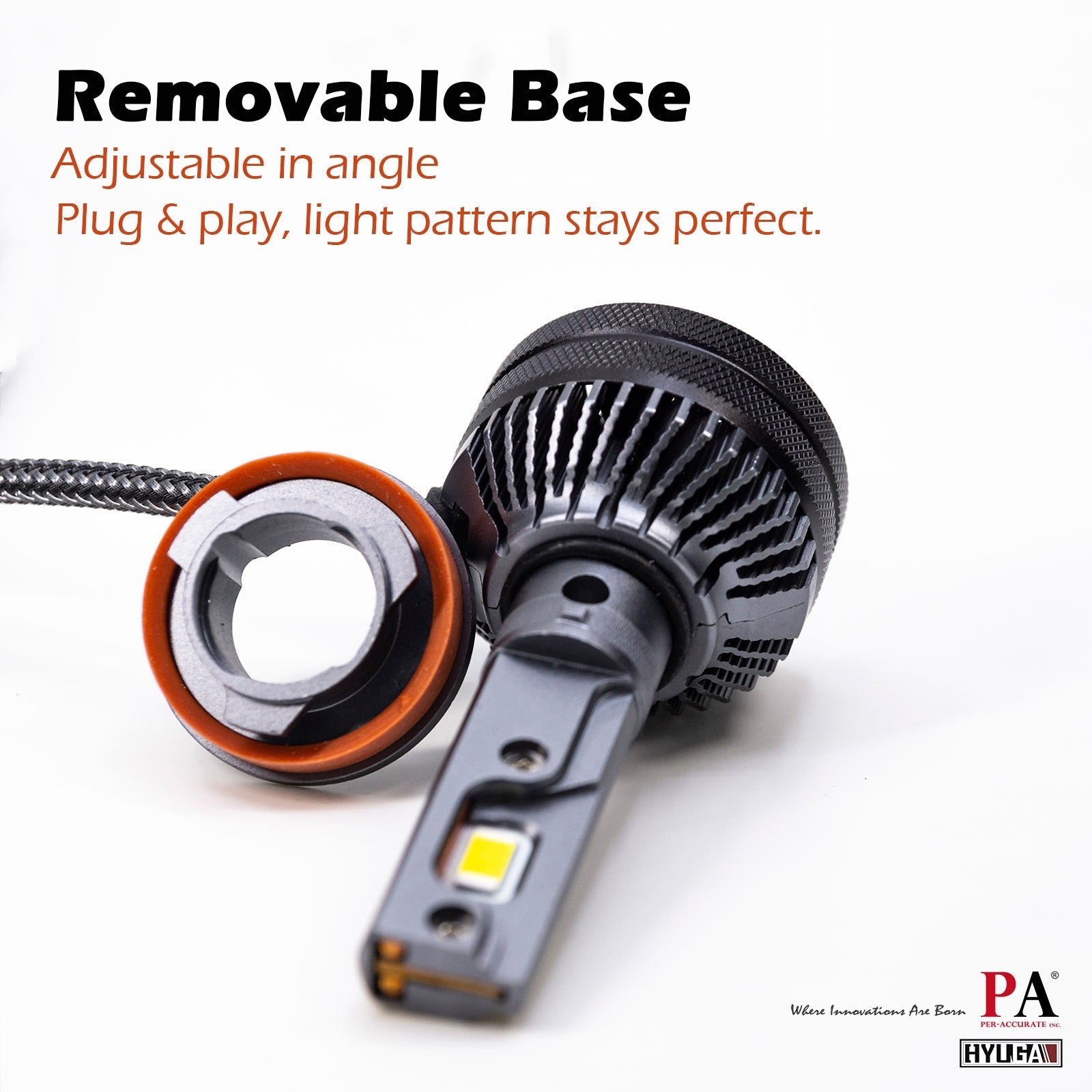 HT5 Warm White 4300K Headlight Fog Light Conversion Kit Low Beam High Beam 2022 