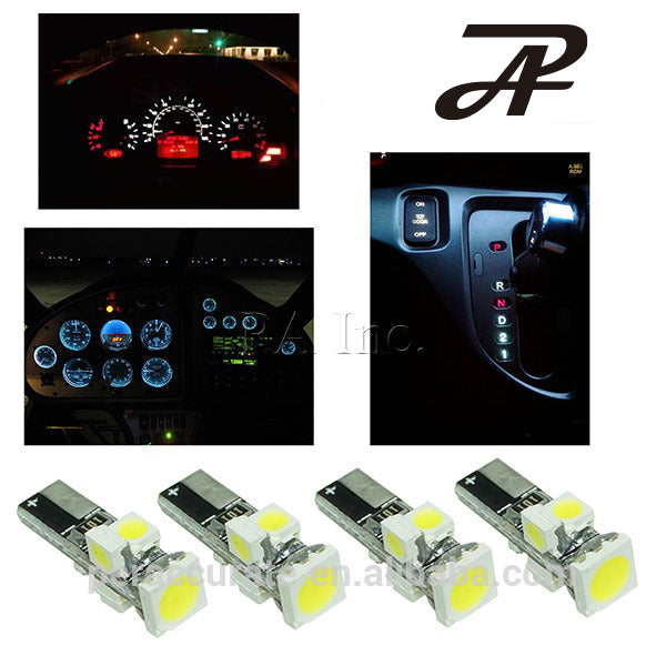 PA 5 SMD 5050 3528 T5 Automotive Motorcycle Dashboard Gauge Cluster Bulb 