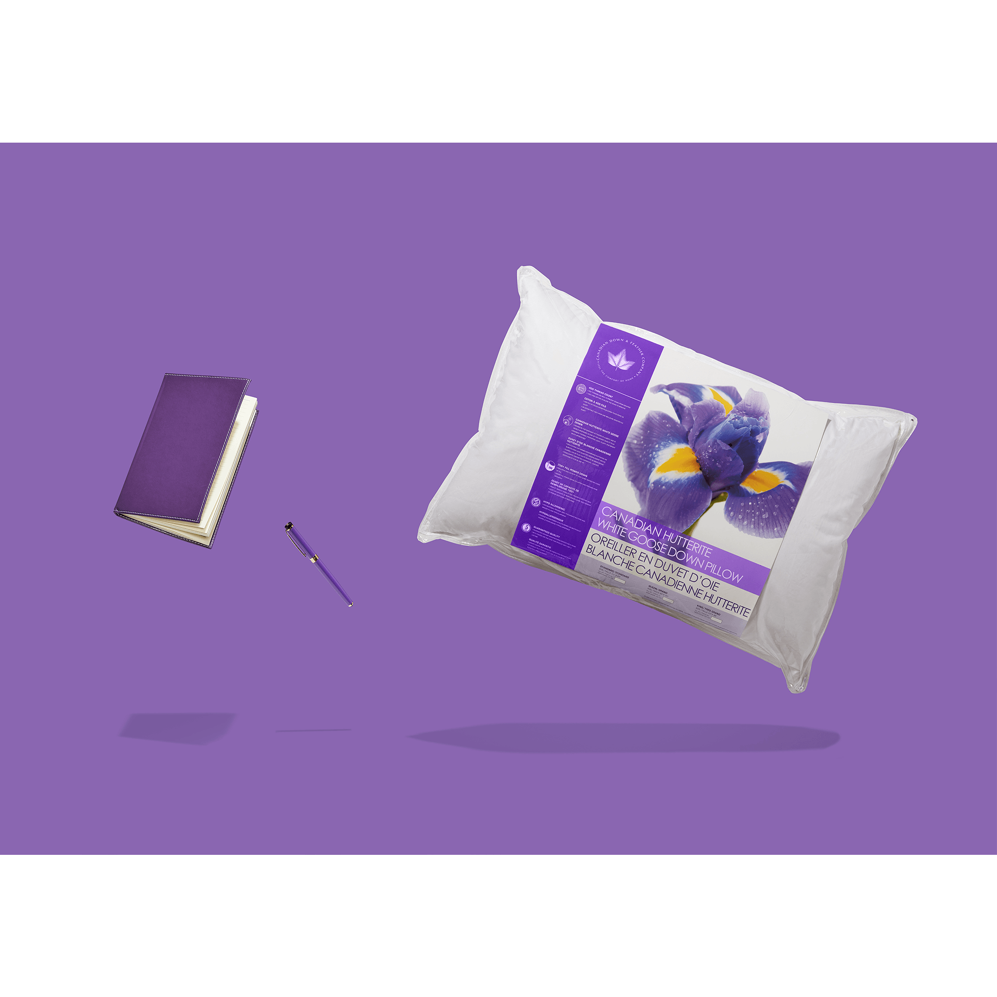 Hutterite Goose Down Pillow 