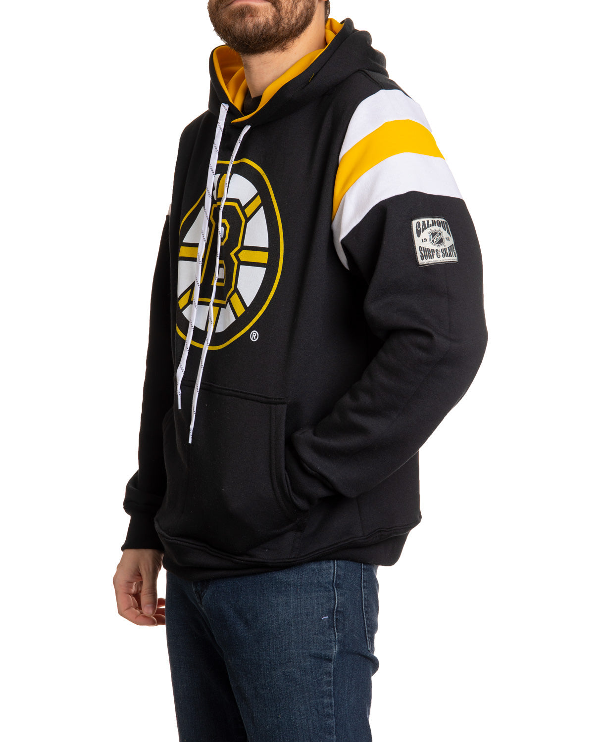 Boston Bruins Varsity Retro Style Hoodie 