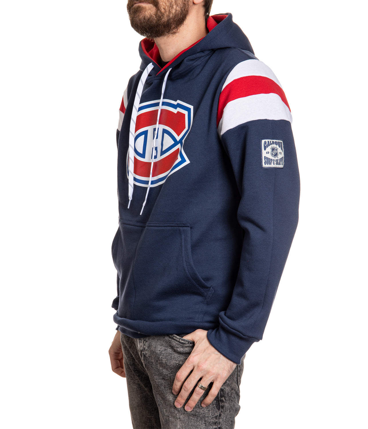 Montreal Canadiens Varsity Retro Style Hoodie 