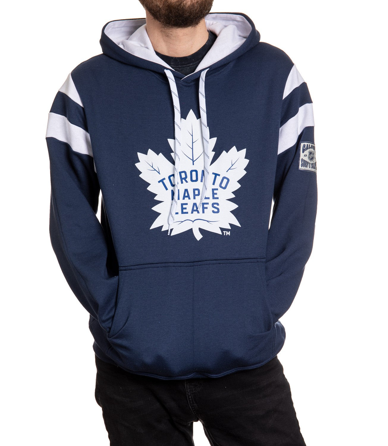Toronto Maple Leafs Varsity Retro Style Hoodie 