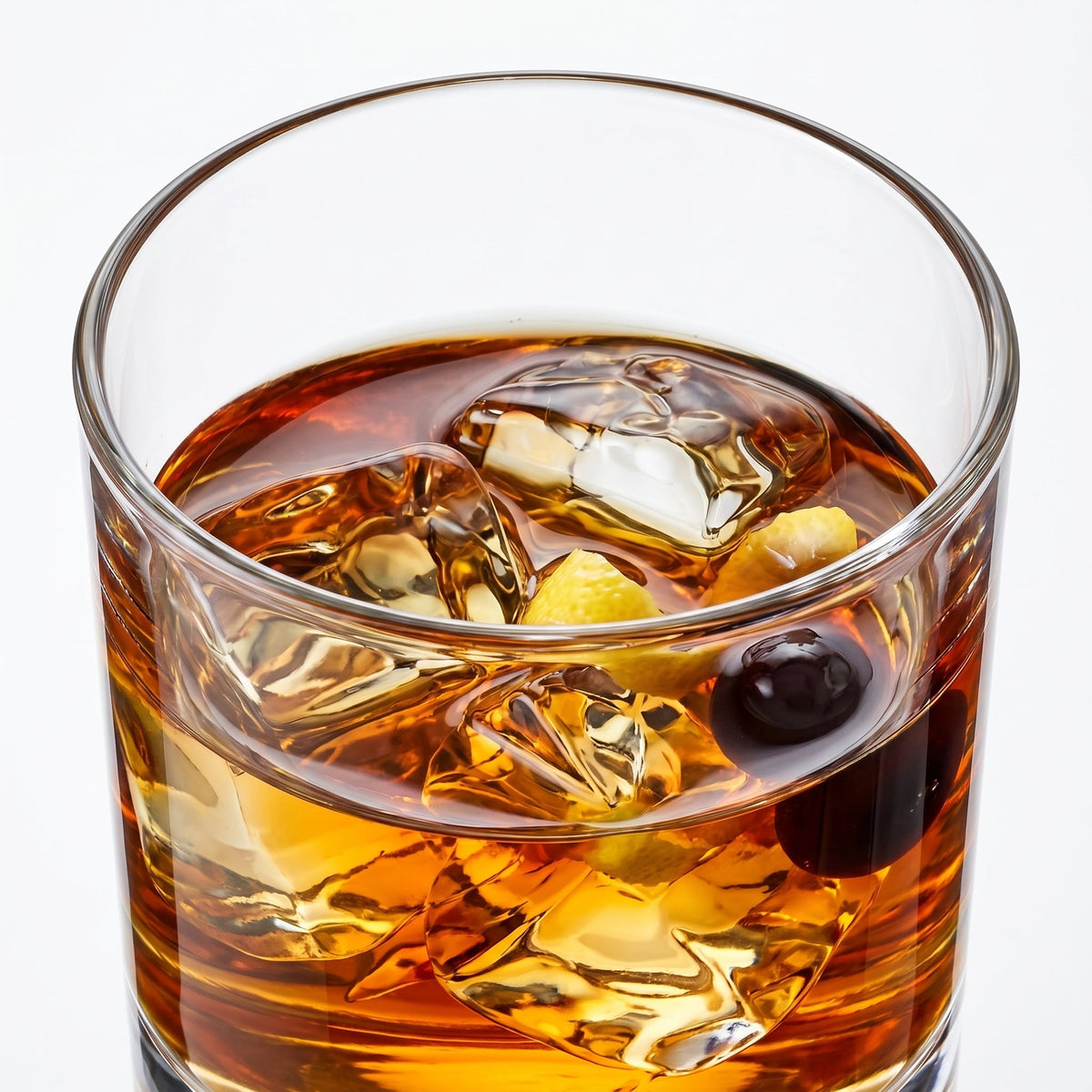 Whiskey Glasses, Set of 4, 380 ml (12.8 oz) Old Fashioned Rocks Glasses – Cachet
