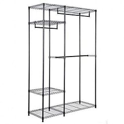 Portable Steel Closet Hanger Storage Rack Organizer - Free Shipping 