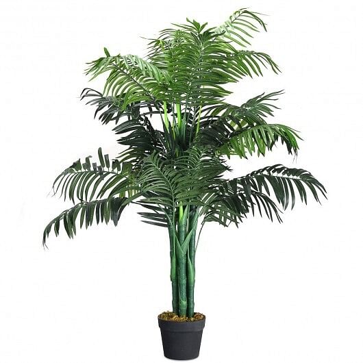 3.5 Feet Artificial Areca Palm Decorative Silk Tree with Basket - Free Shipping 