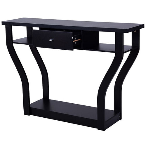 Modern Sofa Accent Table with Drawer - Free Shipping 
