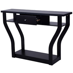 Modern Sofa Accent Table with Drawer - Free Shipping 