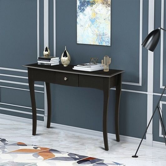 Modern Multifunctional Console Table with Storage Drawer - Free Shipping