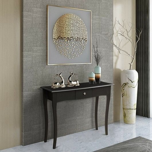 Modern Multifunctional Console Table with Storage Drawer - Free Shipping