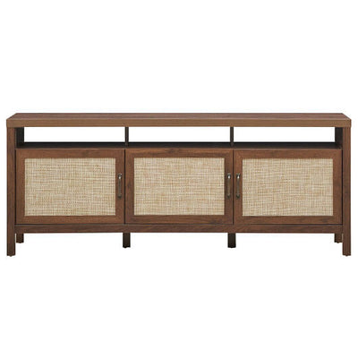 Universal TV Stand Entertainment Media Center for TV's up to 65 Inch-Gray - Free Shipping 