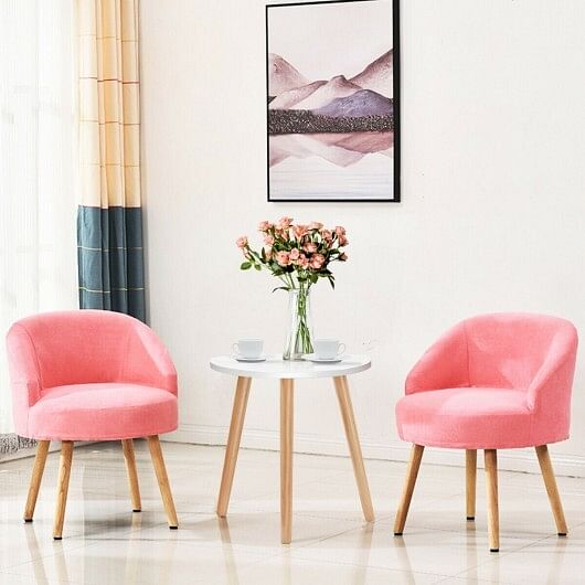 16 Inch Modern Round Coffee Table - Free Shipping 