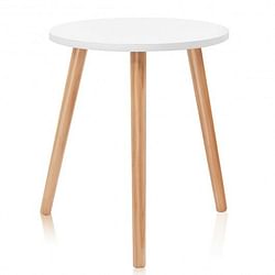 16 Inch Modern Round Coffee Table - Free Shipping 