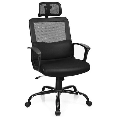 Mesh Office Chair High Back Ergonomic Swivel Chair - Free Shipping 