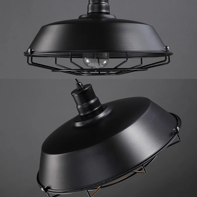 Loft Style Vintage Pendant Lamp Light Industrial Retro Iron Hanging Ceiling Lamps E27 Chandelier for Salon Restaurant Bar Kitche 