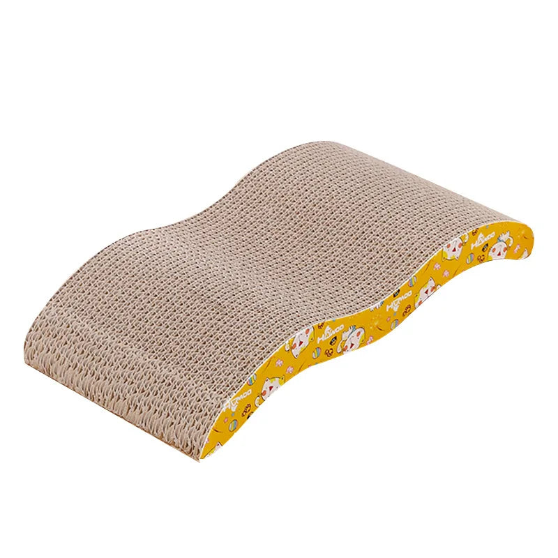 M-Shape Quality Corrugated Paper Cat Scratch Guards Pet Scratching Claw Scraper Cat Products Scratcher Pet Furniture+Free Catnip 