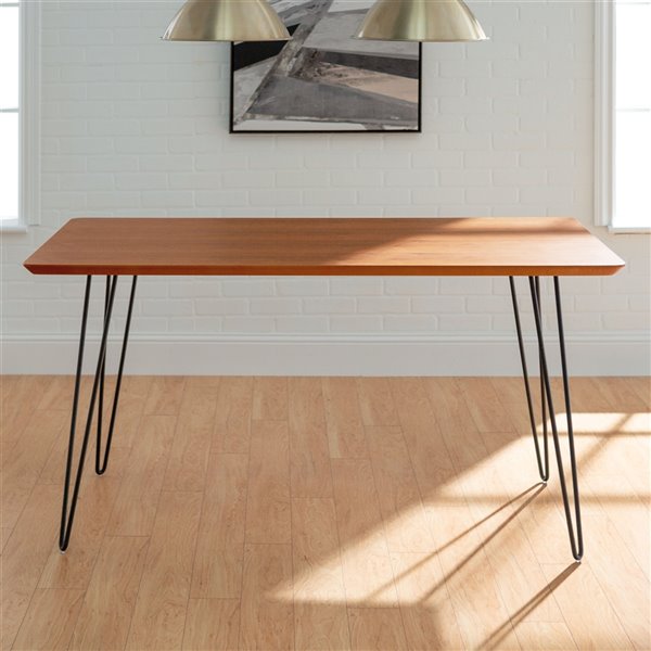 Pieds en épingle à cheveux à 2 tiges. Ensemble de 4 