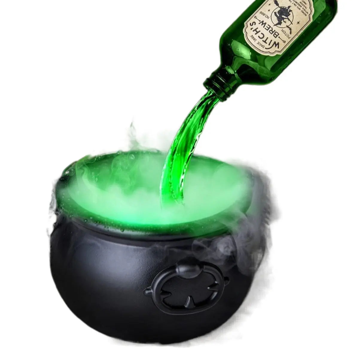Halloween Black Wizard Bowl Magic Float Bottle And Diffuser Indoor Home Bar Magic Party Horror Ghost Props Halloween Decoration 
