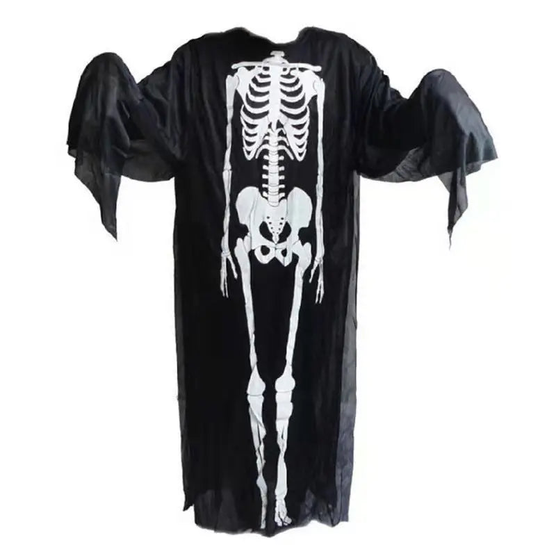 Halloween Skeleton Makeup Ball Costume Clothing 