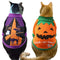 Halloween Funny Pet Clothes – Pumpkin Cat Costume Winter Warm Jacket for Small Cats & Dogs Sphynx Kitty