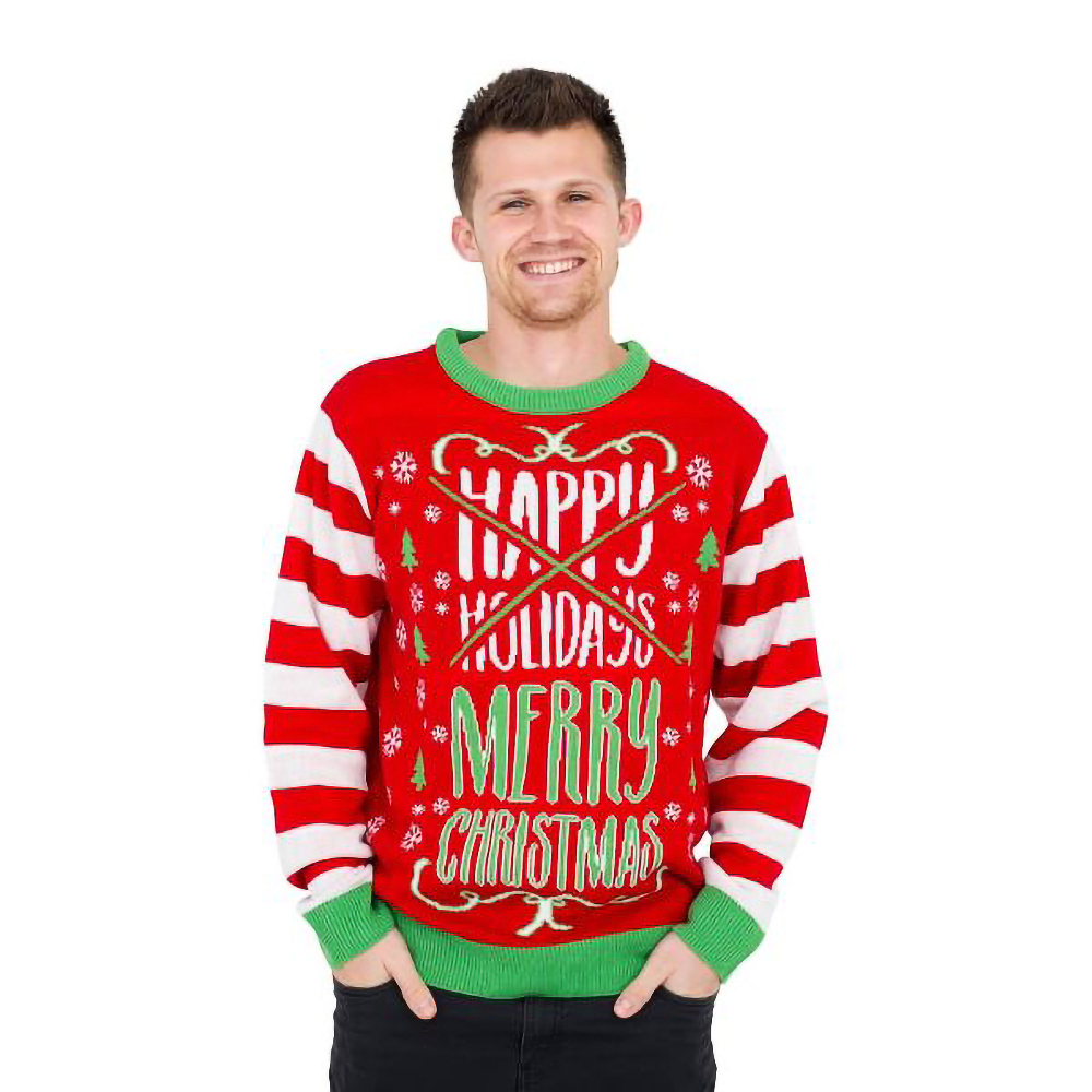 Happy Holidays Merry  Sweater 