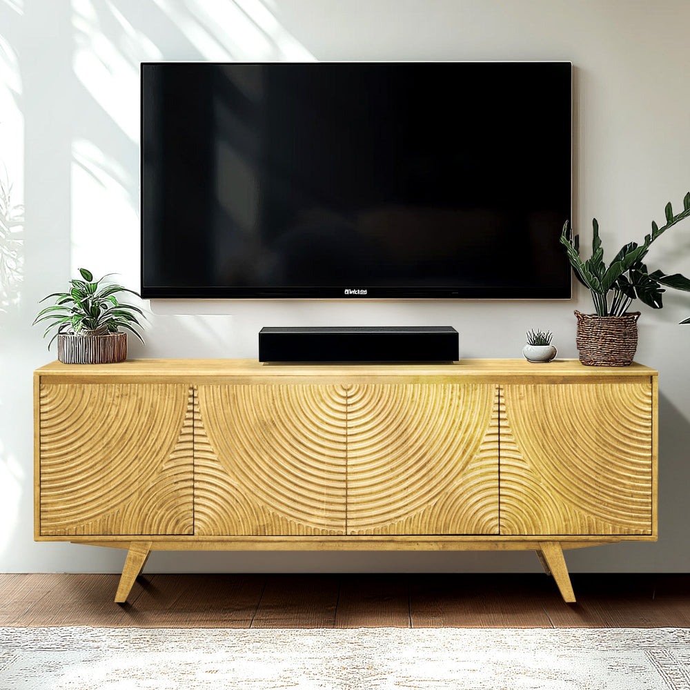 Harmony TV Stand with Storage for TVs up to 80" 