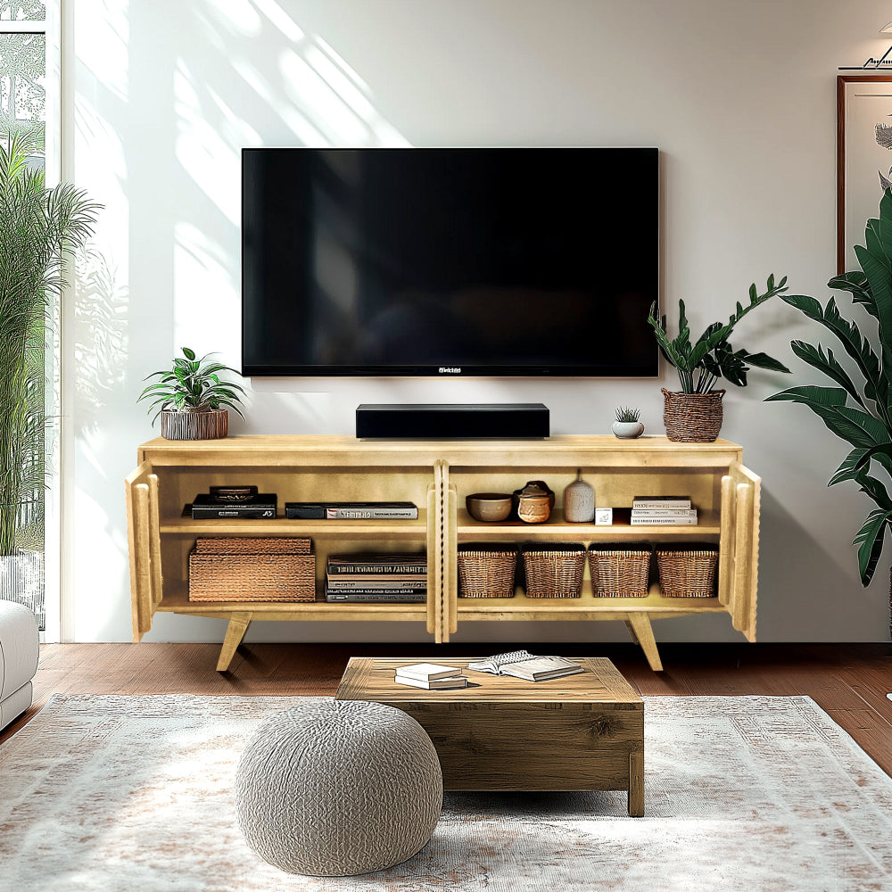 Harmony TV Stand with Storage for TVs up to 80" 