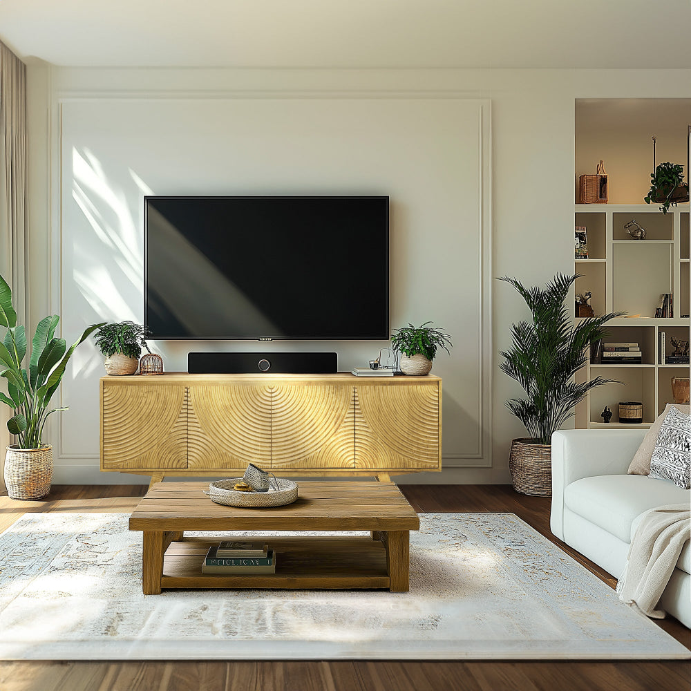 Harmony TV Stand with Storage for TVs up to 80" 