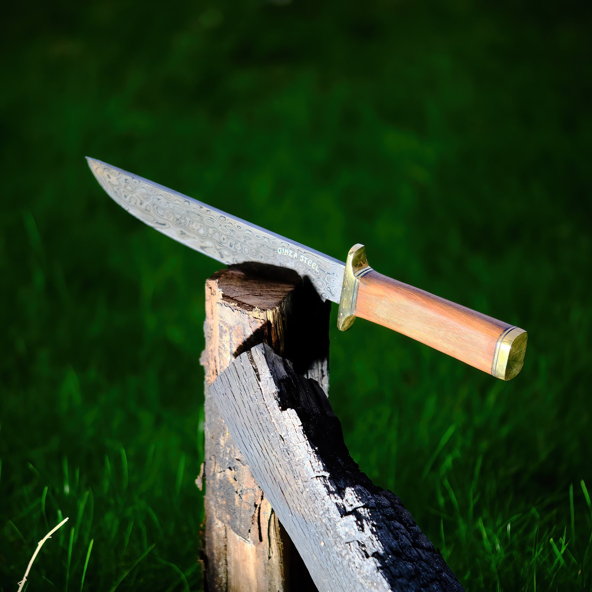 Haruto-III Bowie Knife 9 inch with Original leather sheath 