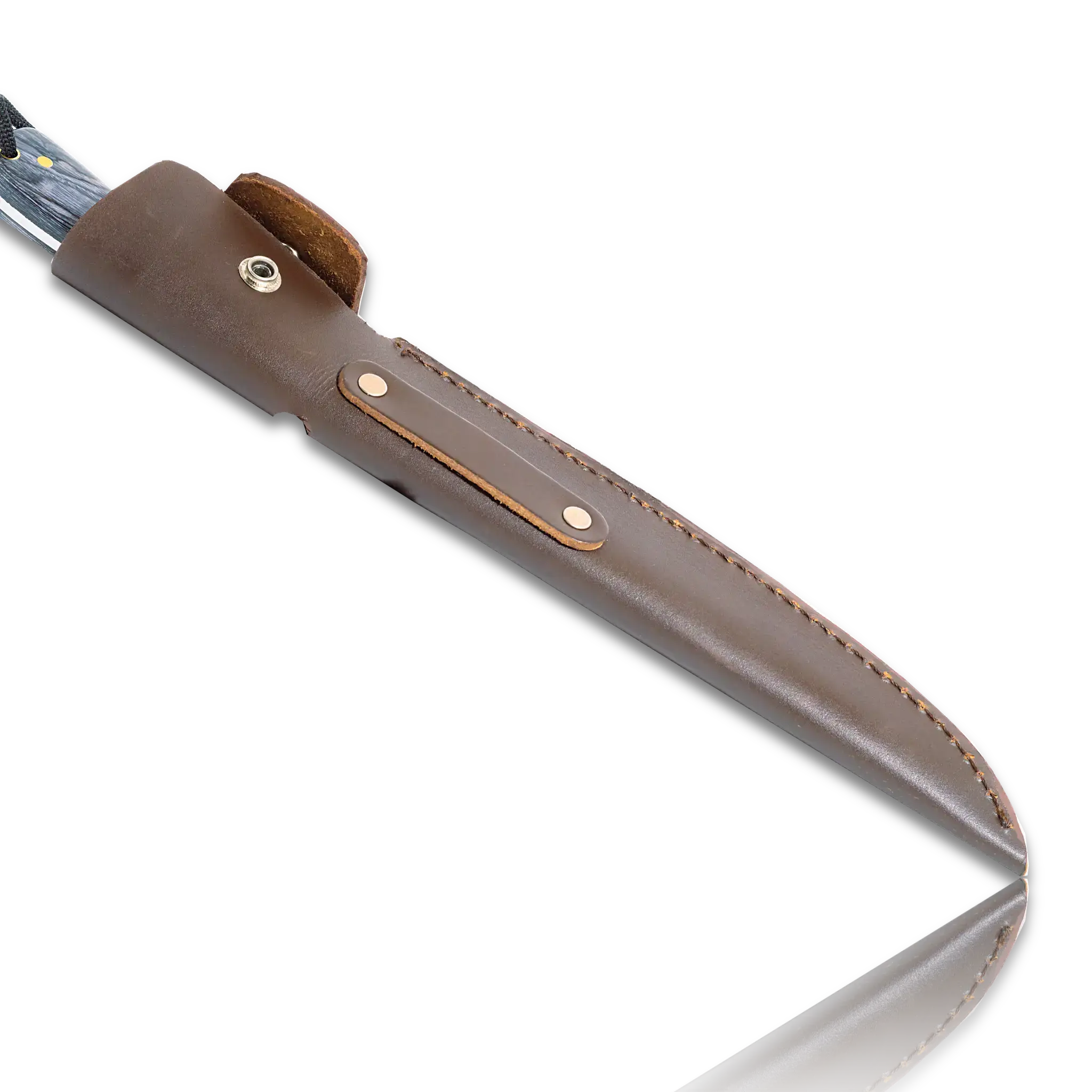 HATIF Bowie Knife 8 inch blade with Original leather Sheath 