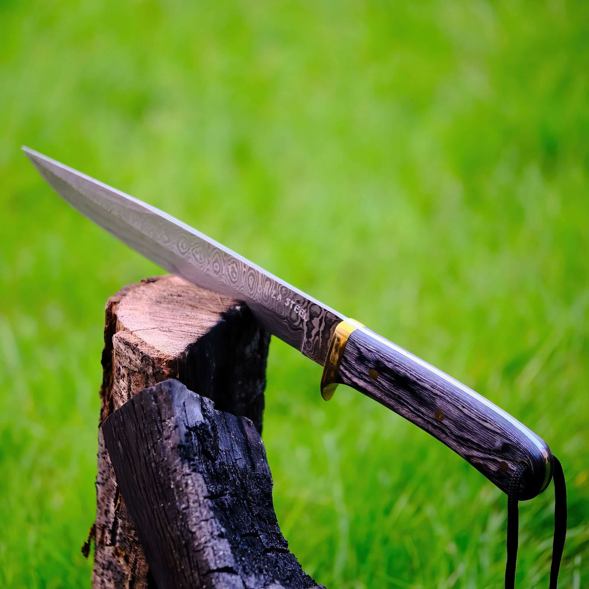 HATIF Bowie Knife 8 inch blade with Original leather Sheath 