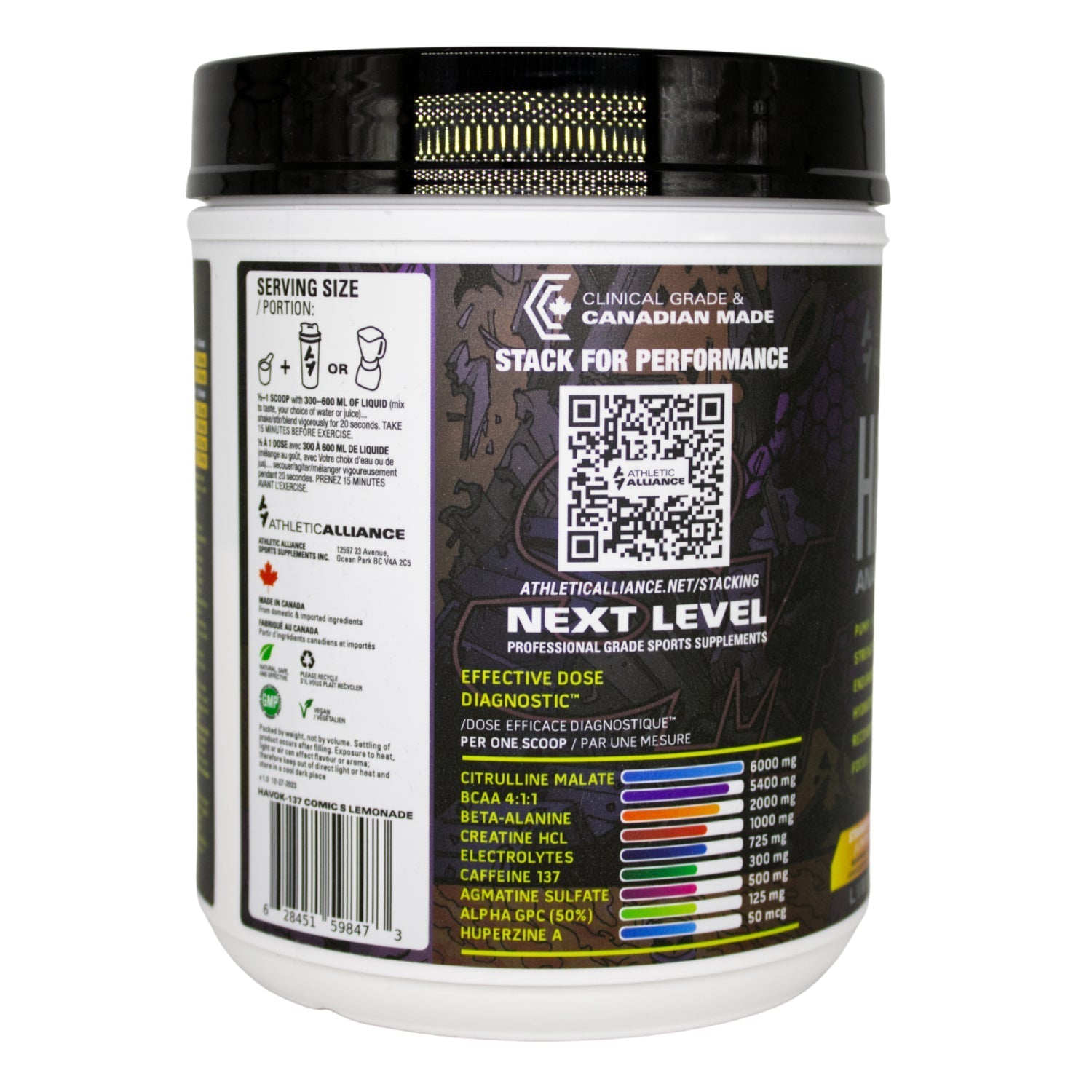 HAVOK-137 (570gr) Limited Edition Comic labels 