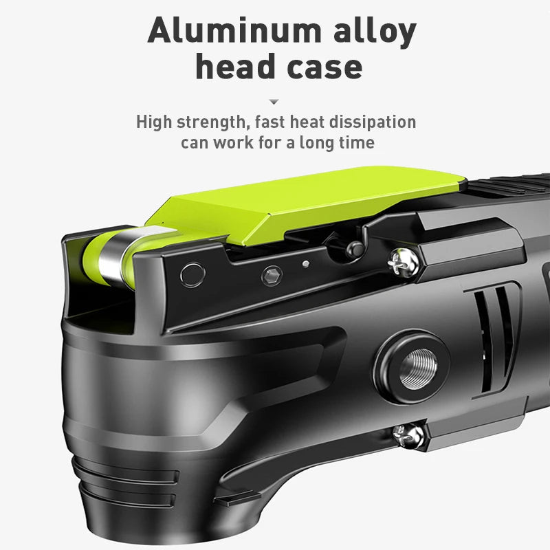 500W Electric Multifunction Oscillating Tool – Variable Speed Trimmer & Saw with Accessories, Home Decoration & Renovation