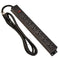 Metal Power Strip with 6 Outlets – Heavy-Duty Surge Protector | 8ft Extension Cord | Industrial Grade