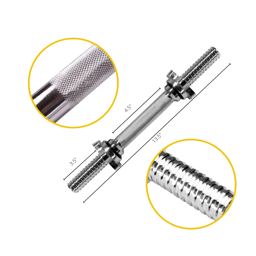 Adjustable Dumbbell Handles (2 PCS) 