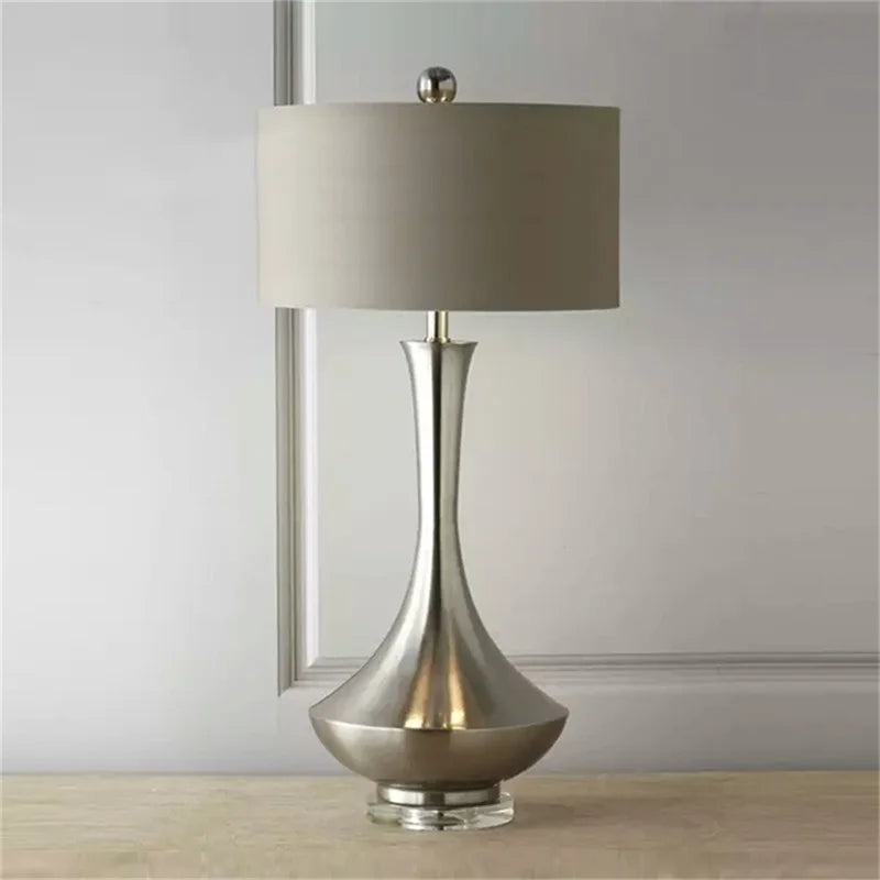 BROTHER Bronze Table Lamp – Contemporary LED, Creative Decorative Desk Light for Home and Bedside