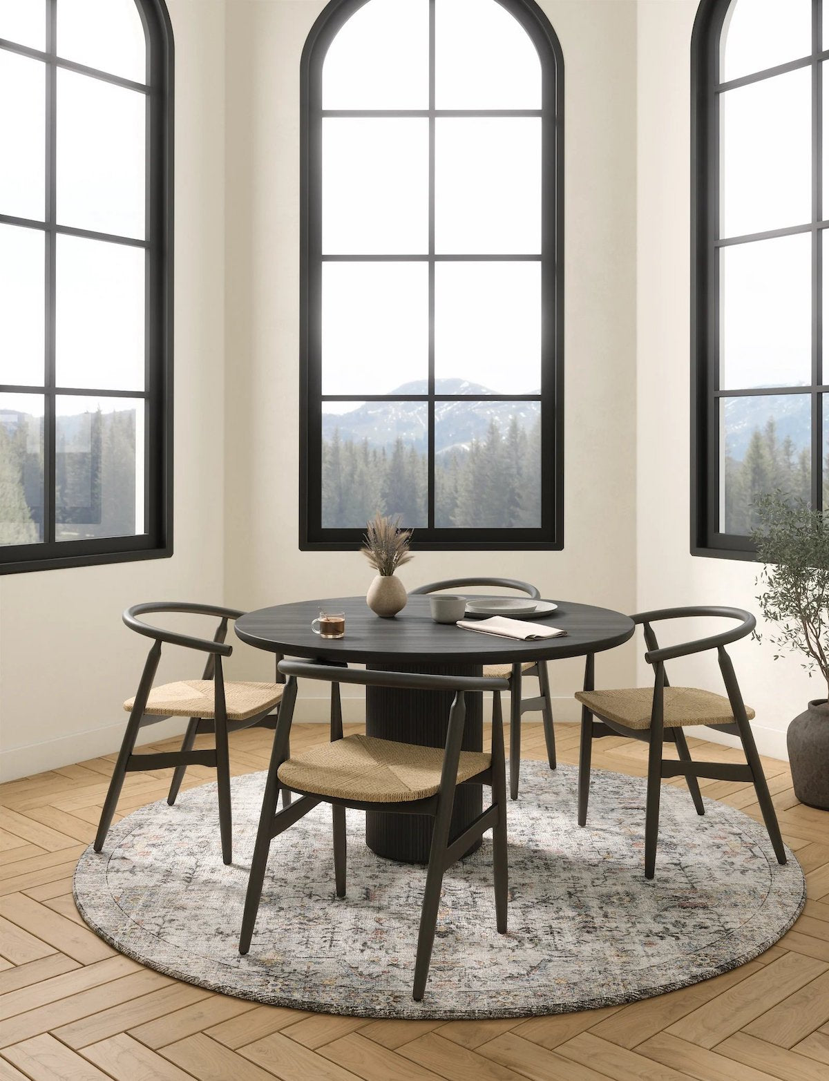 Hialeah Silver Pastel Blue Rug 