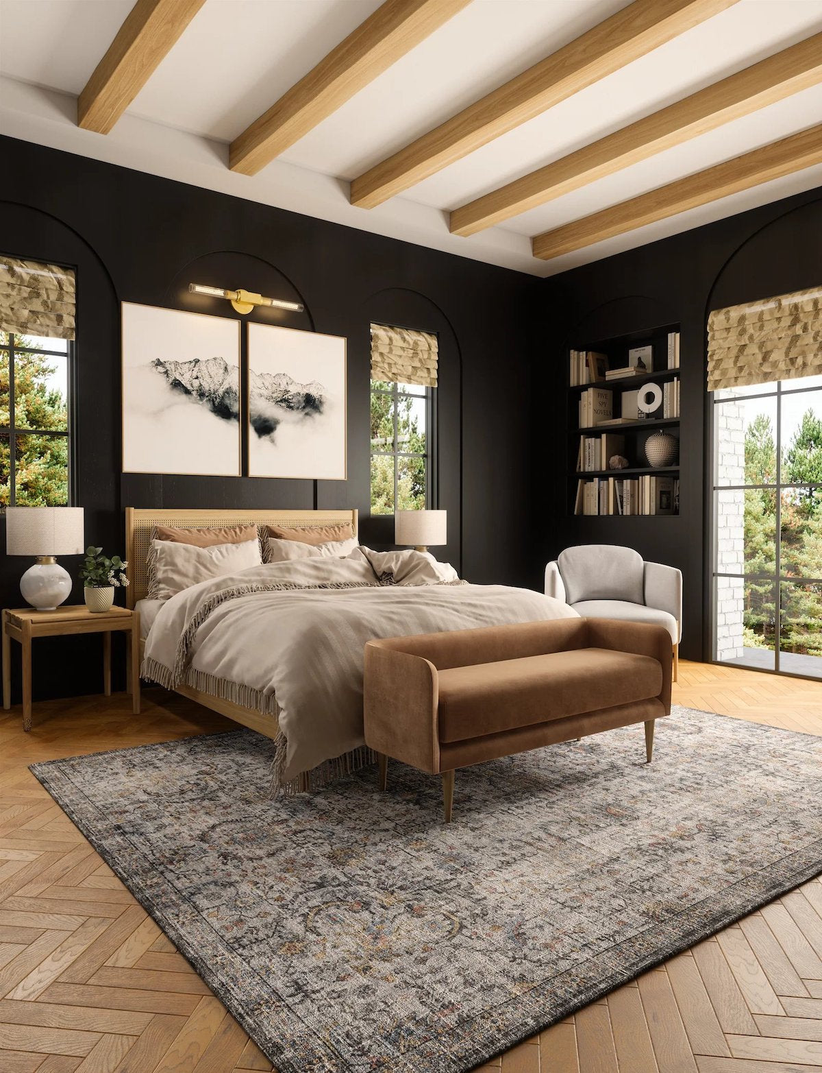 Hialeah Silver Pastel Blue Rug 