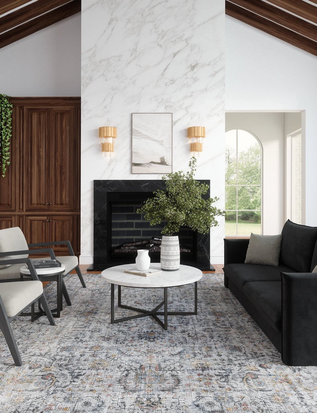 Hialeah Silver Pastel Blue Rug 