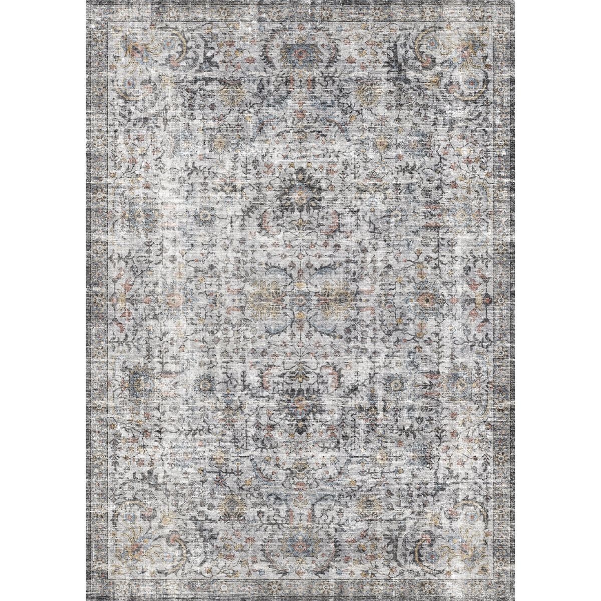Hialeah Silver Pastel Blue Rug 