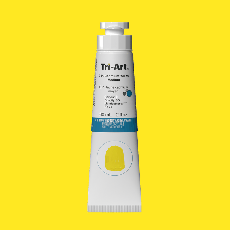 Tri-Art High Viscosity - C.P. Cadmium Yellow Medium 