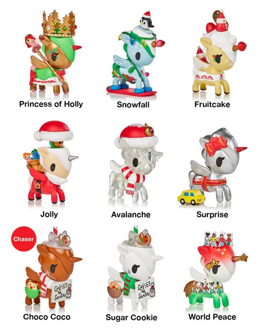 Tokidoki Holiday Unicorno Series 4 (Blind Box) 