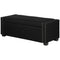 Upholstered Flip Top Storage Bench Fabric Ottoman for Bedroom, Living room, Dark Grey