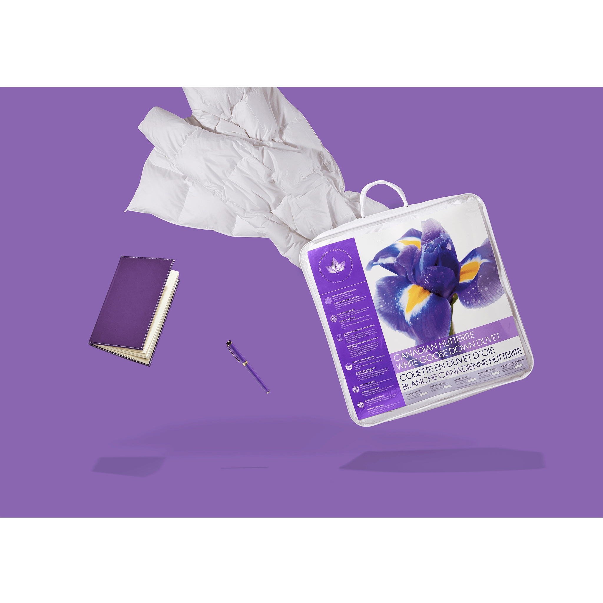 Hutterite Goose Down Duvet 